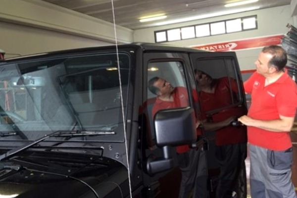 ahumado de utilitarios Camas laminar lunas-coches-Camas